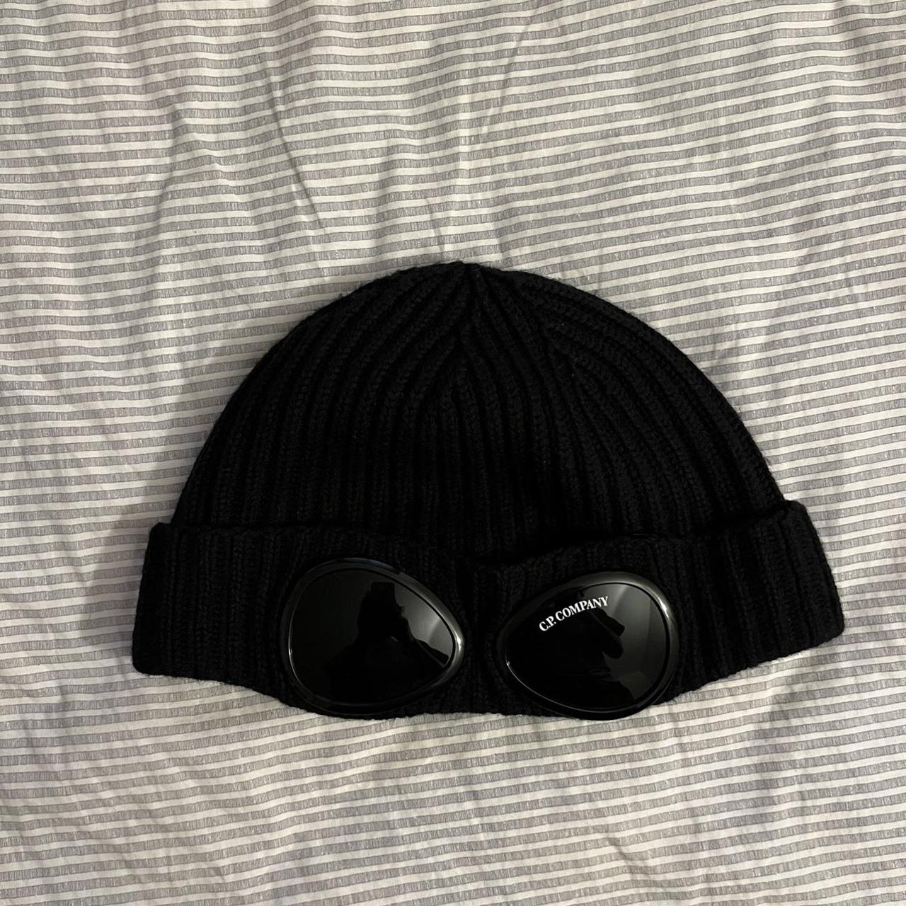 CP Company Men's Black Hat Depop
