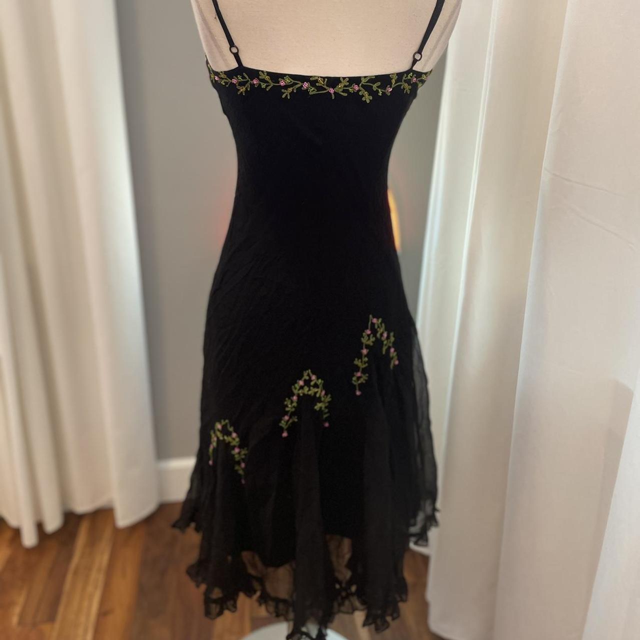 Vintage Betsey Johnson New York silk slip dress... - Depop