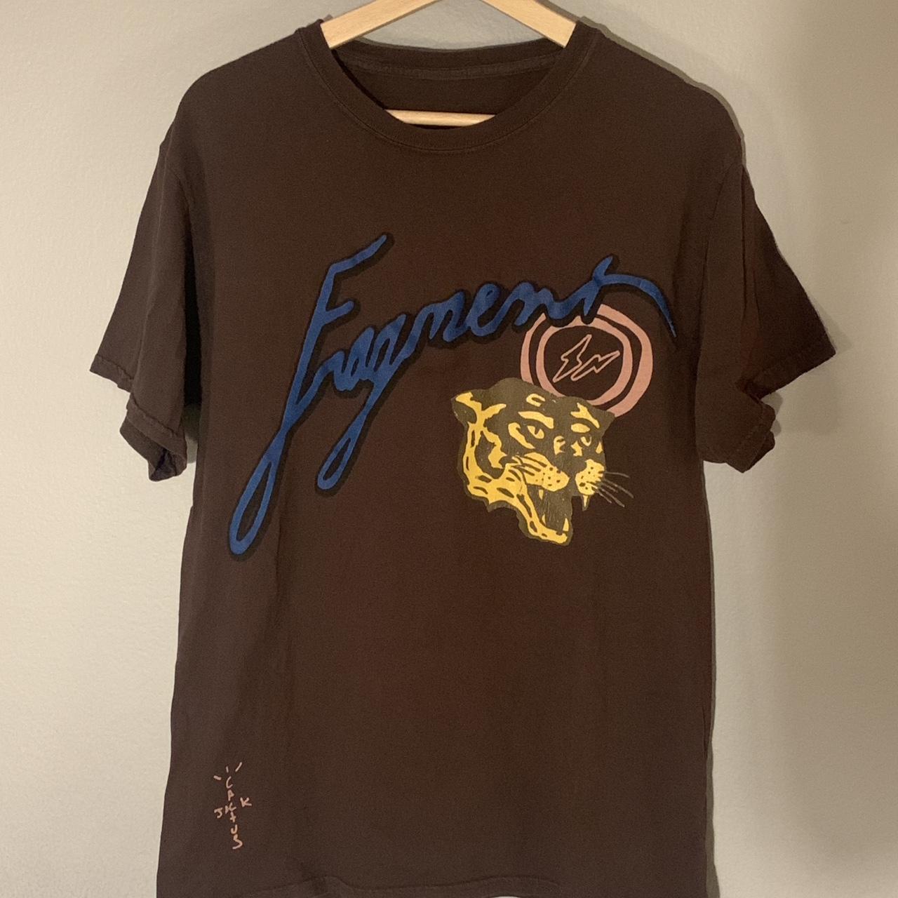 Travis Scott x fragment t-shirt Size small, fits... - Depop