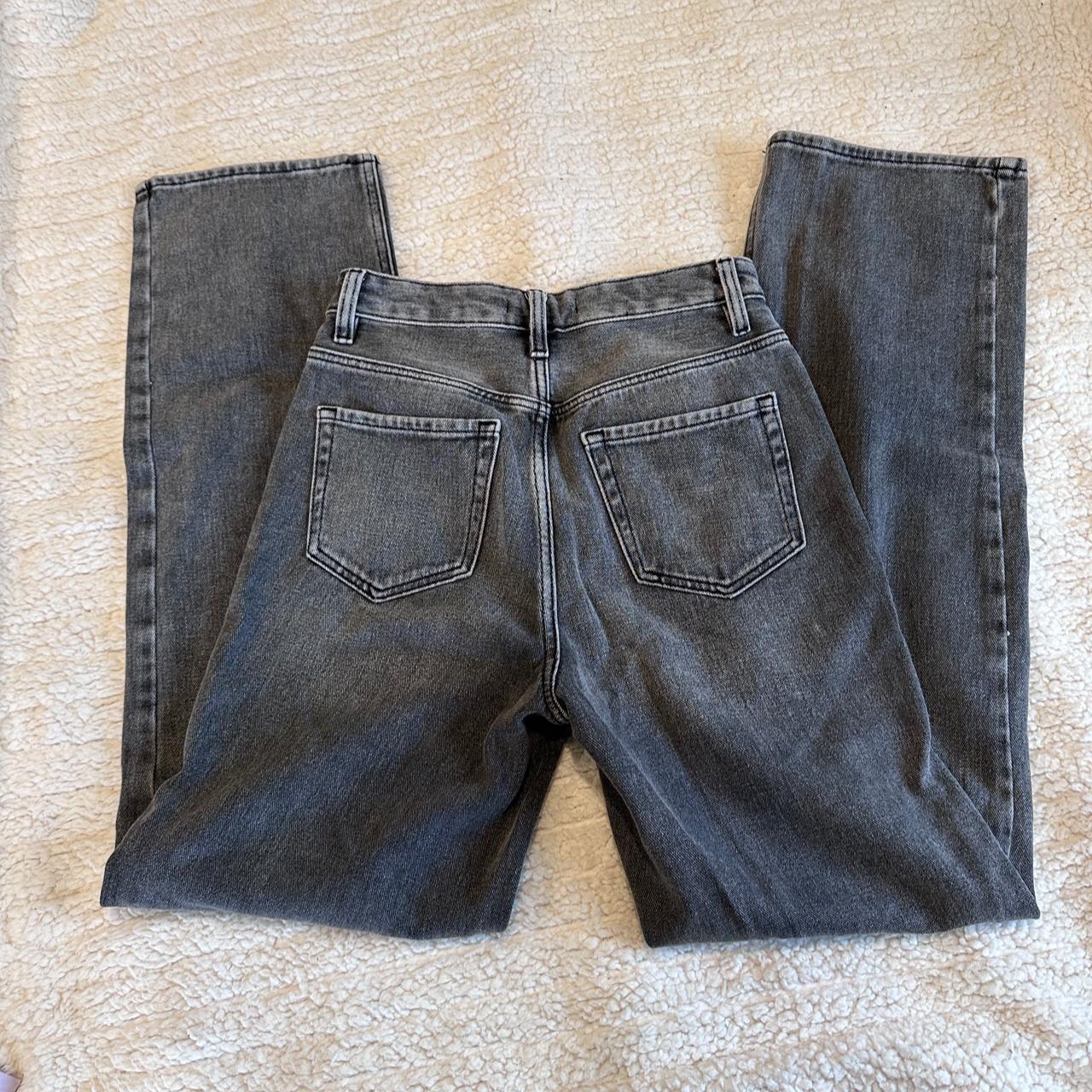 PacSun Men's Grey and Black Jeans | Depop