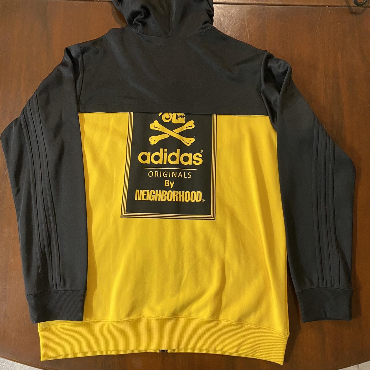 Yellow Adidas Zip Up Hoodie Jaune Reebok Sweat Reebok Ufc Paris