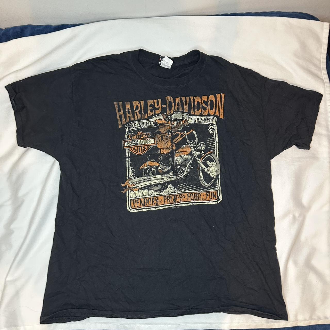 Harley Davidson Men's T-shirt | Depop