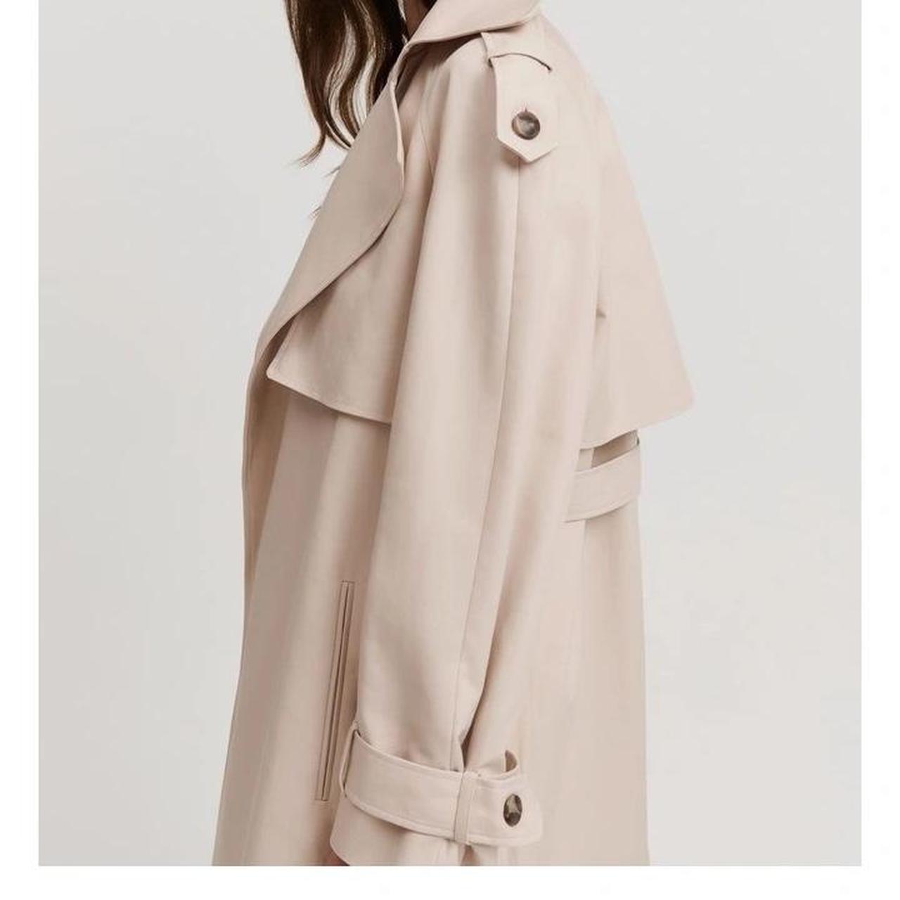 Country Road Organically Grown Cotton Trench Coat in. Depop