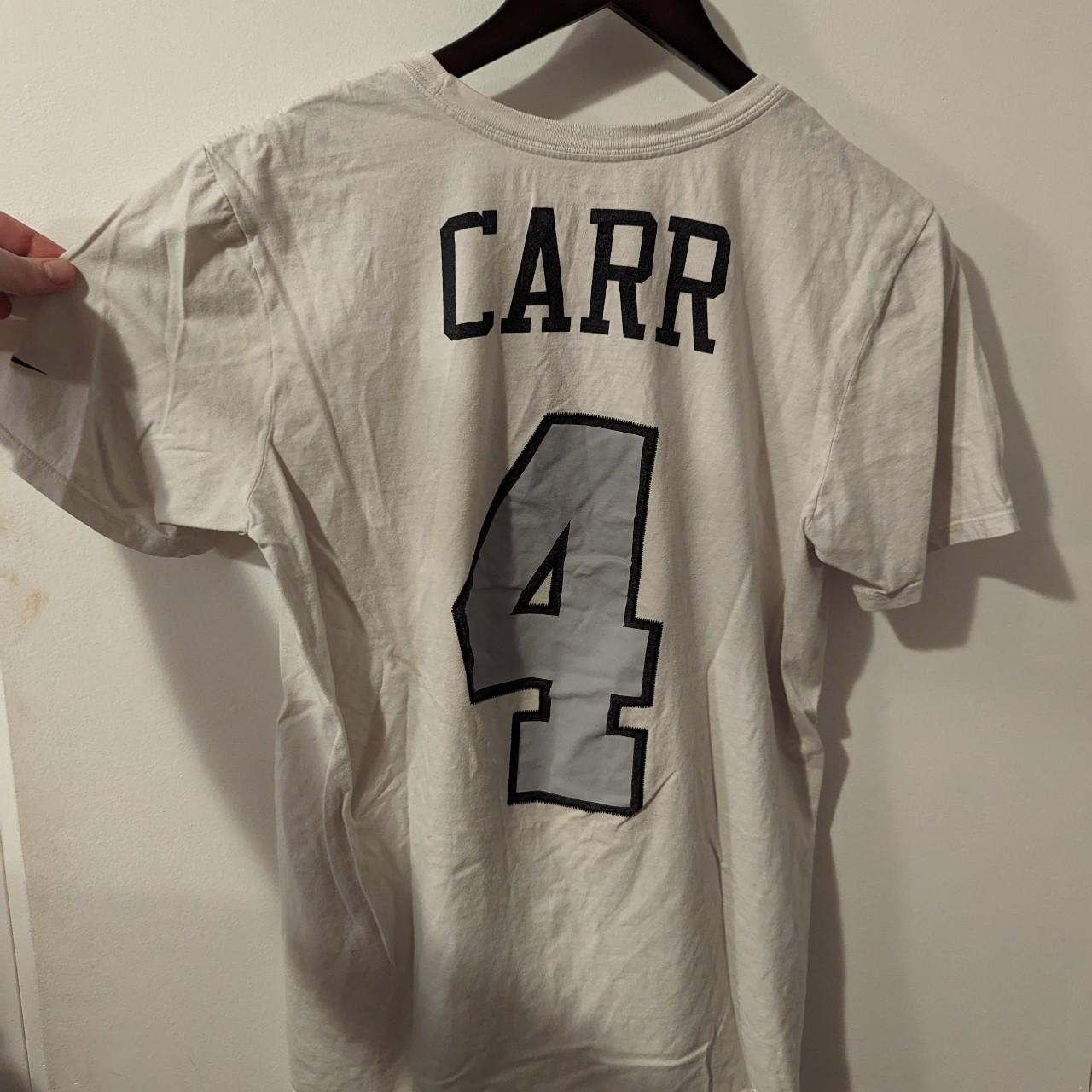 Oakland Raiders Derek Carr Color Rush Alternate - Depop