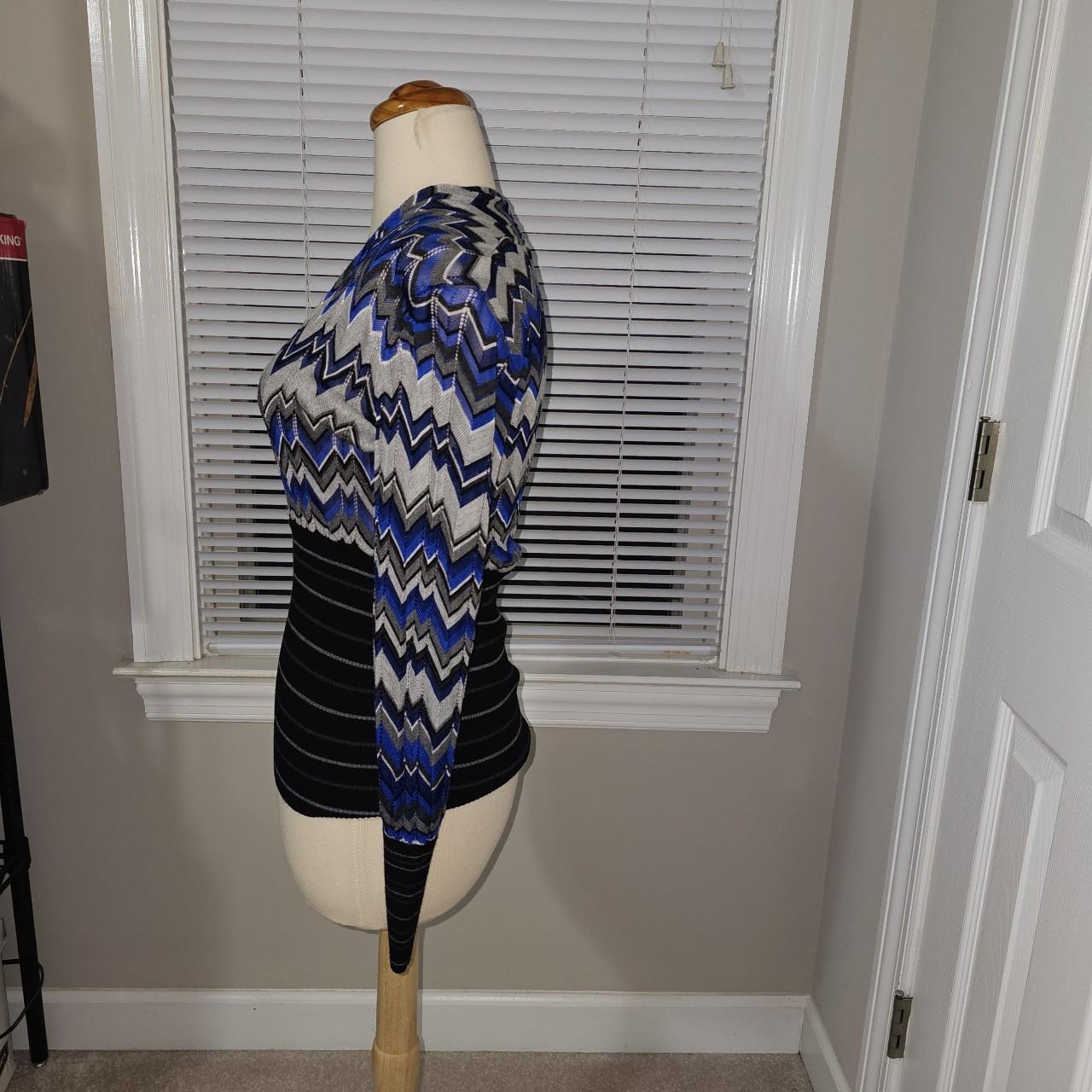 Cache Women's Blouse - Blue/Multi - M – Cache Blu… - image 3