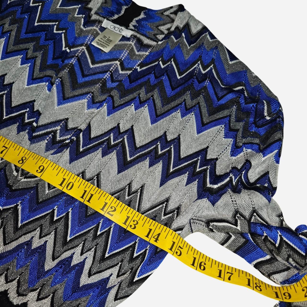 Cache Women's Blouse - Blue/Multi - M – Cache Blu… - image 7