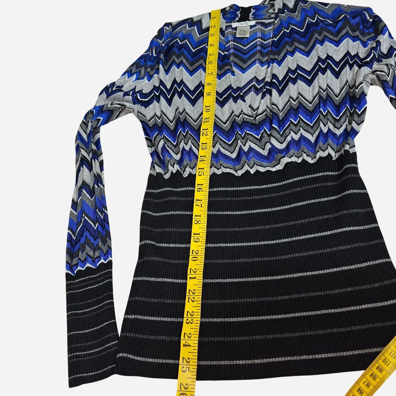 Cache Women's Blouse - Blue/Multi - M – Cache Blu… - image 8