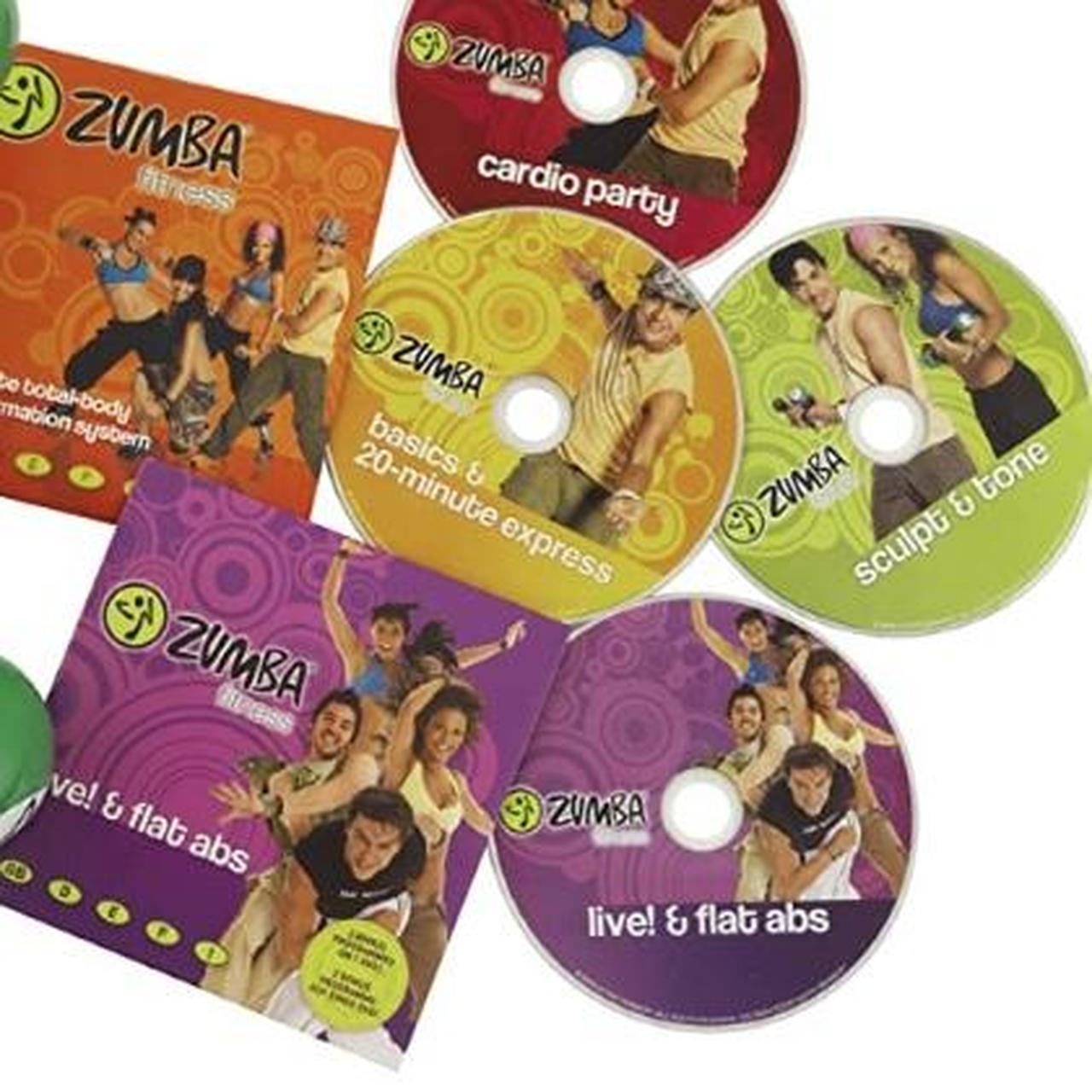 Zumba Total Body Transformation System 5 DVDs Depop