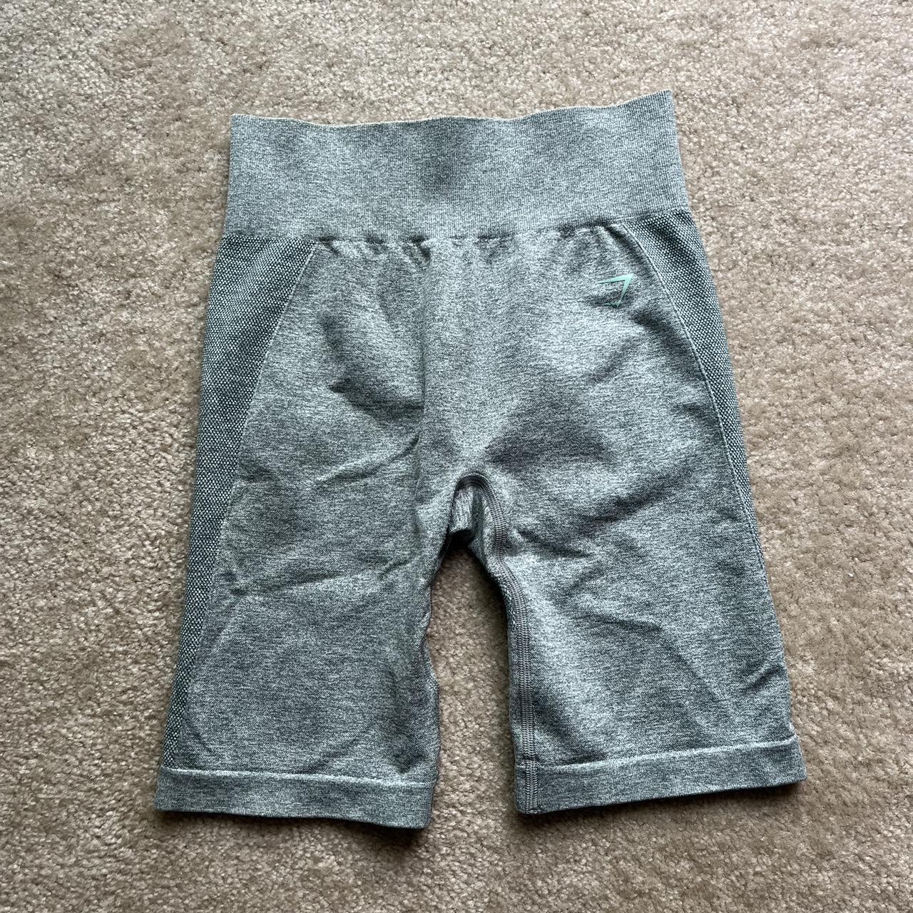 Gymshark Women's Shorts Green M – gymshark green bike shorts