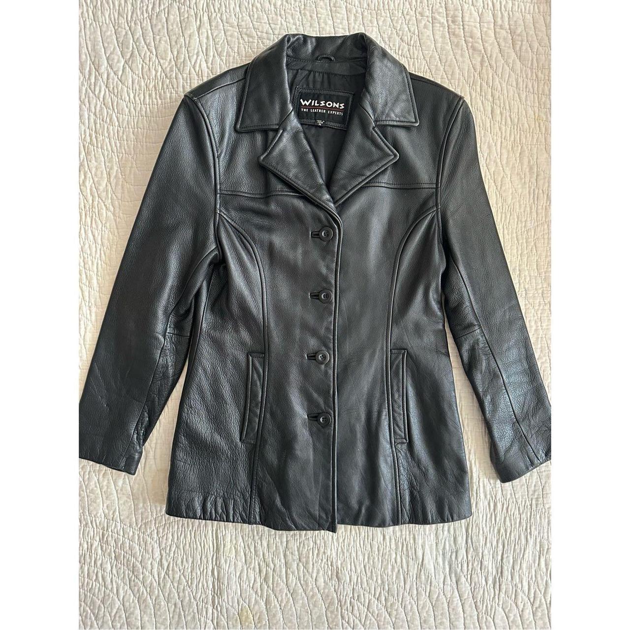 Real Wilson Leather Jacket popular Womans Small