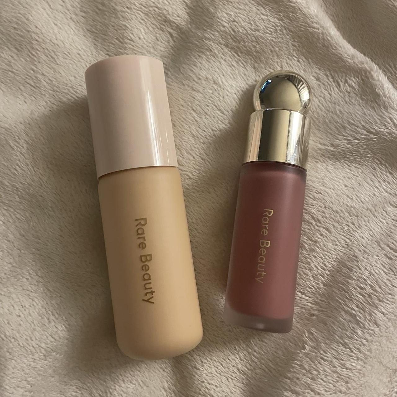 rare beauty tinted moisturizer and blush - both... - Depop