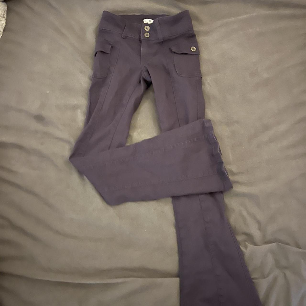 BP Women's Navy and Grey Jeans (2)