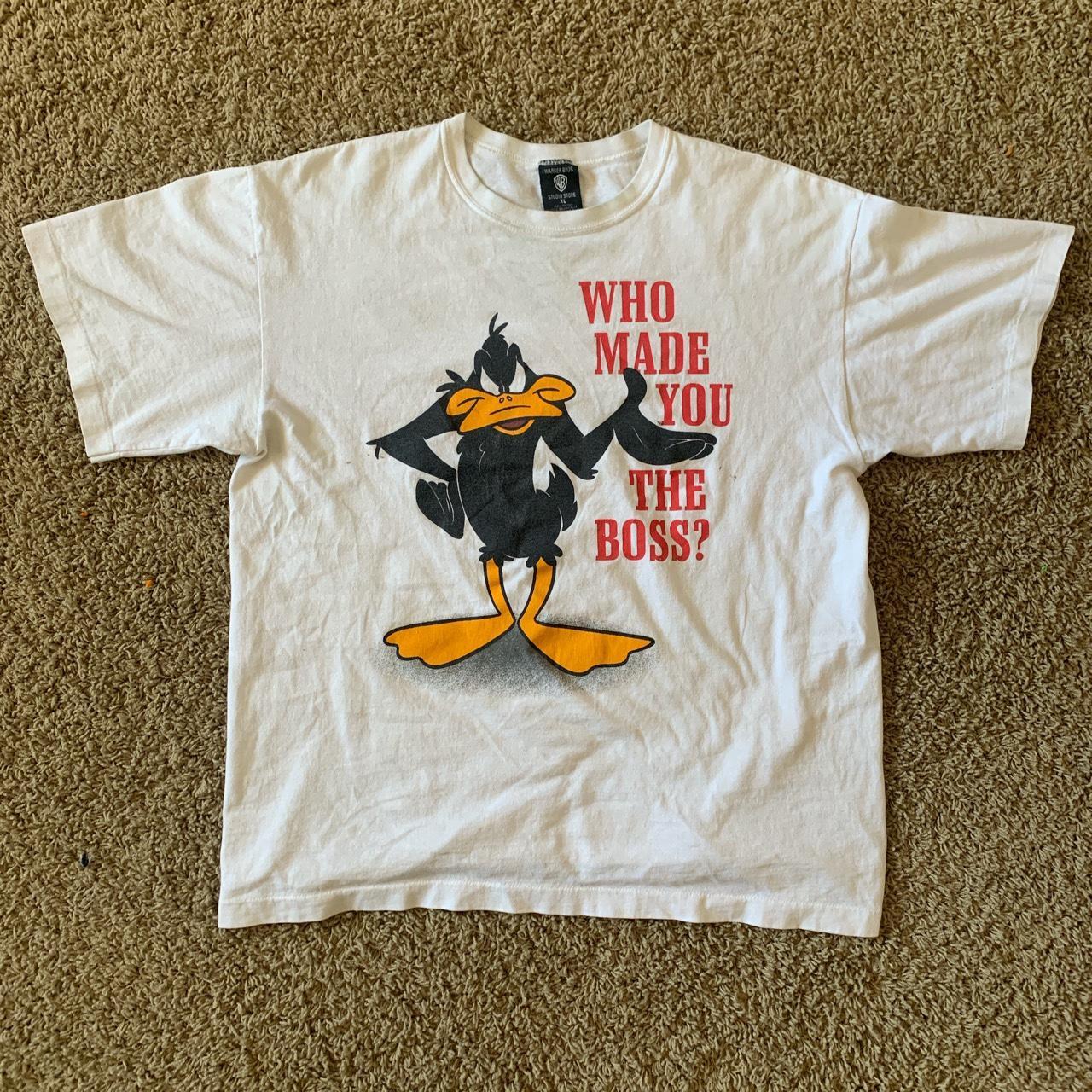 Vintage Looney Tunes Shirt made in USA/ dated... - Depop