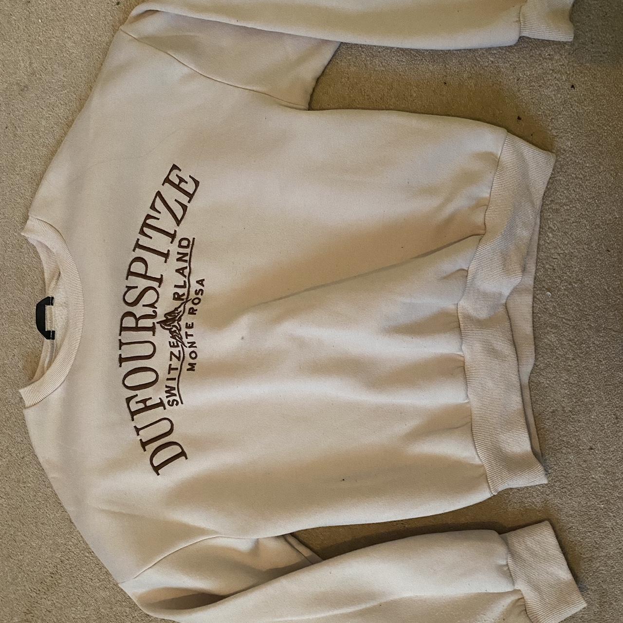 Dufourspitze sweatshirt brown Clearance