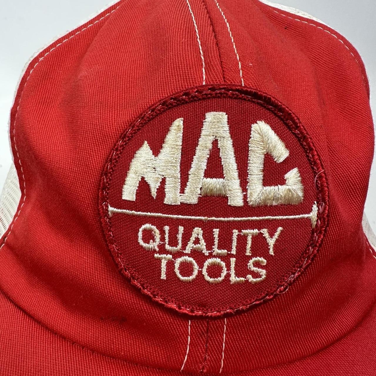 Men's Hat - Red – MAC Quality Tools Patch Trucker… - image 2