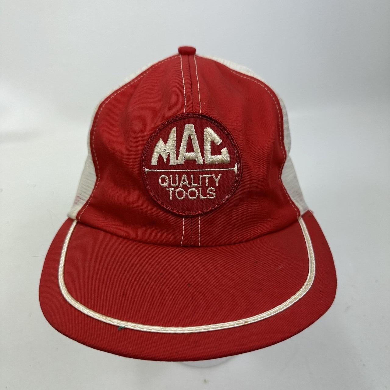 Men's Hat - Red – MAC Quality Tools Patch Trucker… - image 1