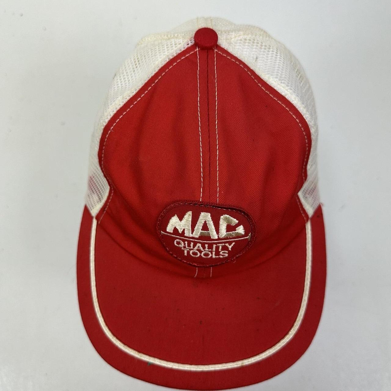 Men's Hat - Red – MAC Quality Tools Patch Trucker… - image 3