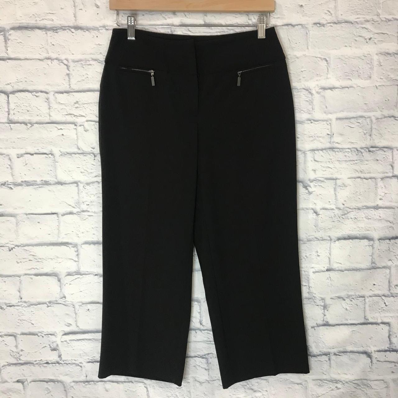 Style & Co black capri pants size 10 . In good used - Depop