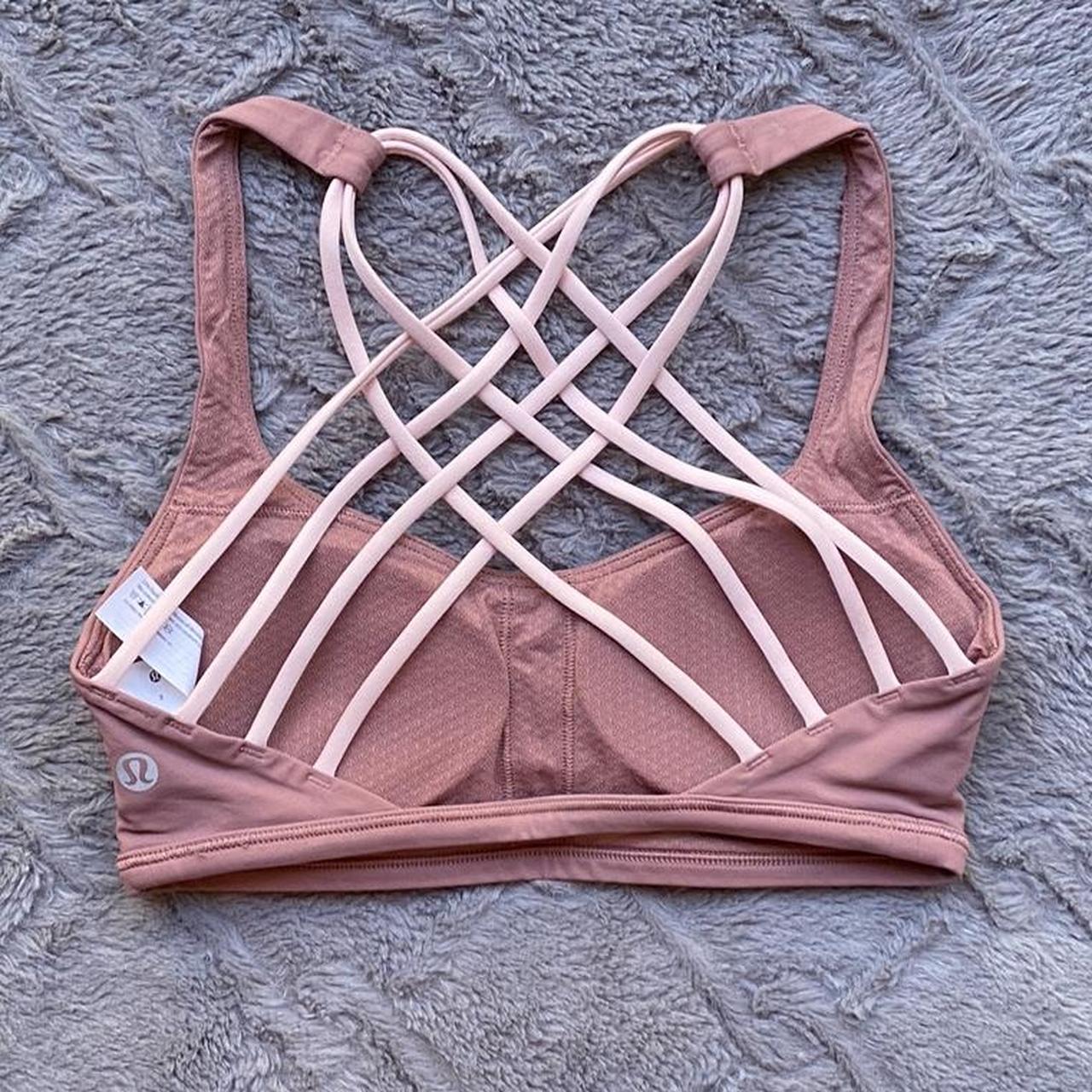 Lululemon Free to Be Wild Sports Bra Spiced Chai and... Depop