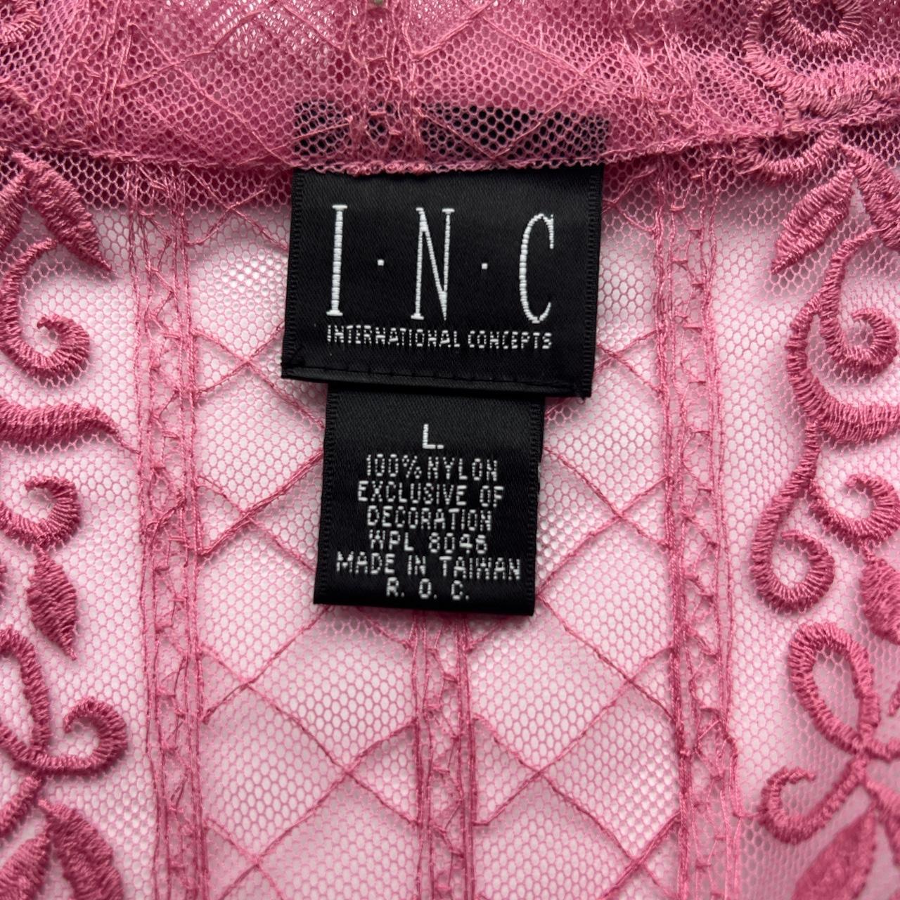 INC International Concepts Women's Pink Blouse (2)