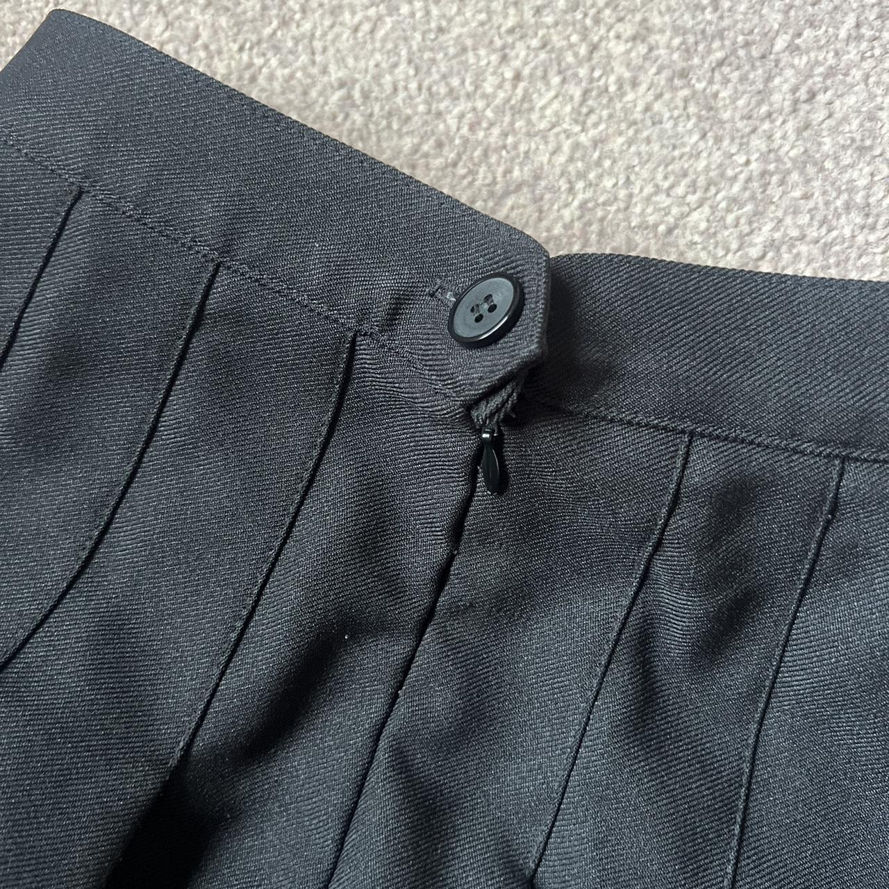 American Apparel black pleated mini skirt Great... - Depop