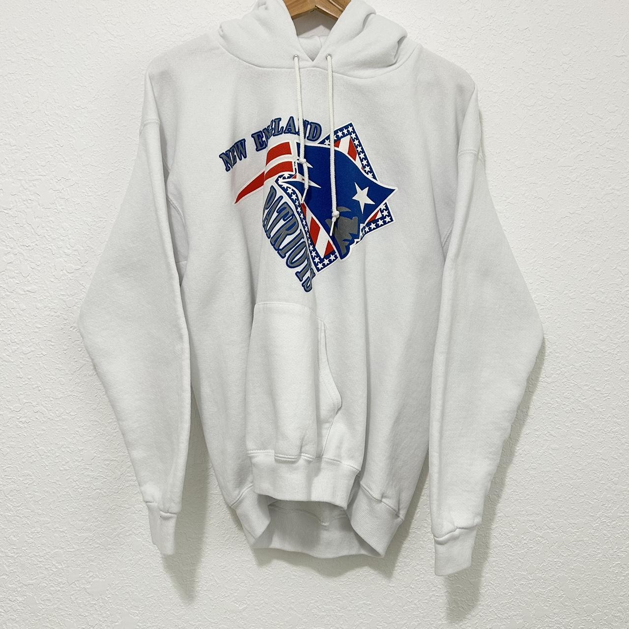 Vintage New England Patriots Hoodie Sweatshirt