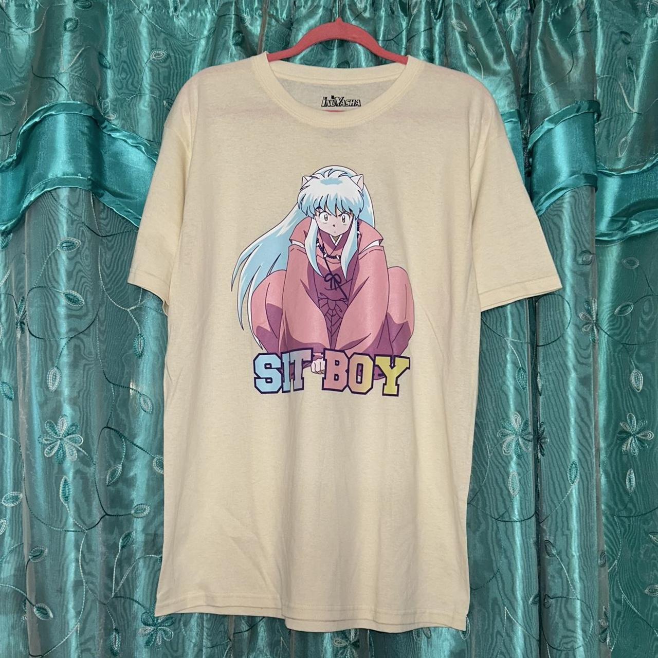 Hot Topic Women's T-shirt Cream/Tan L – Inuyasha 