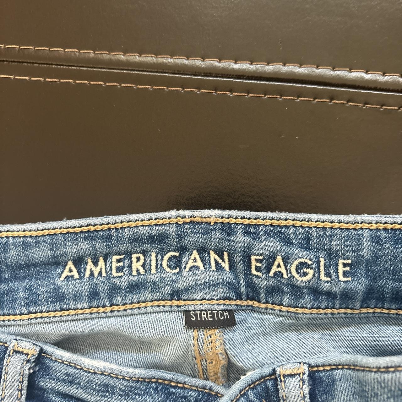 american eagle flare jeans never worn super - Depop
