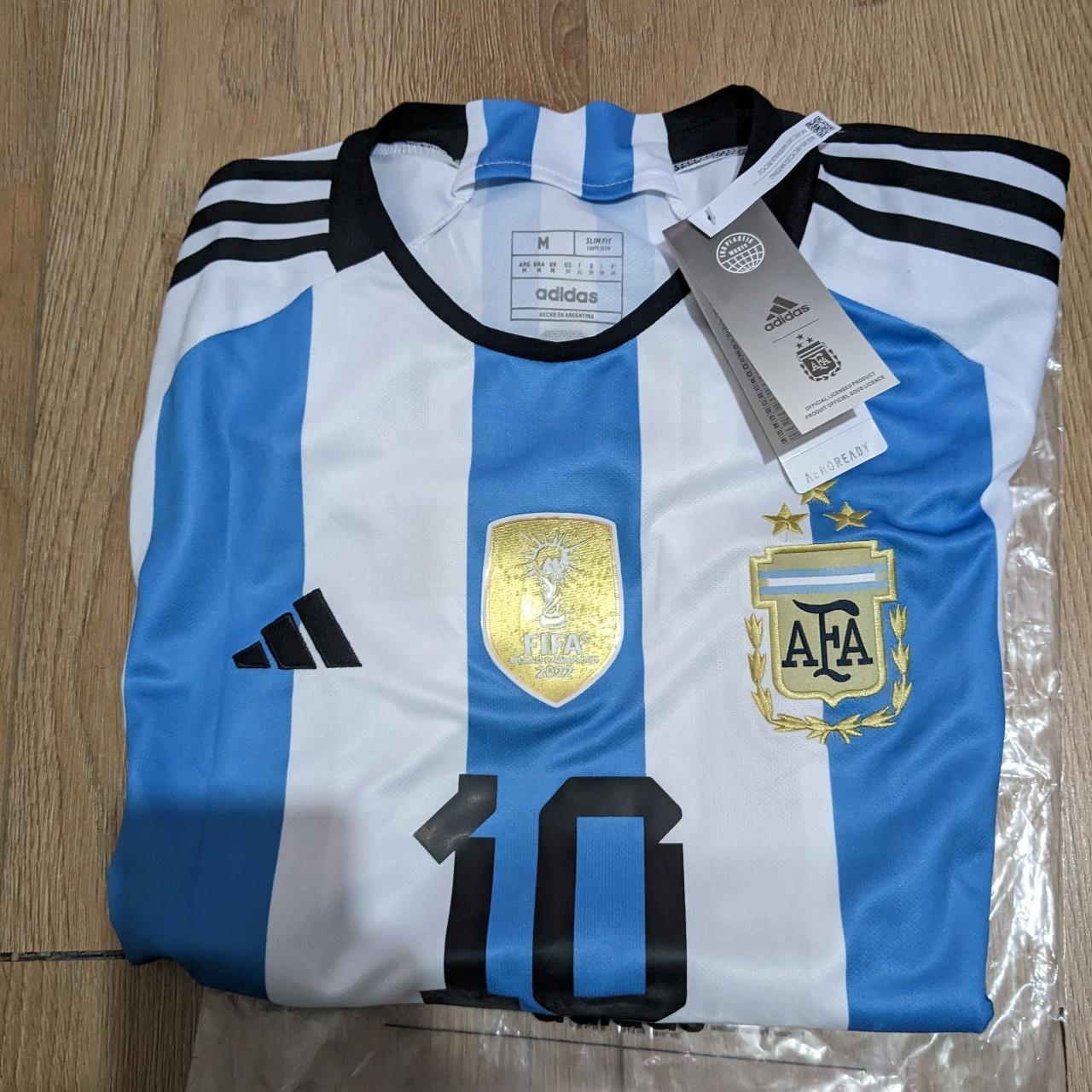 🇦🇷 Authentic Argentina World Cup Kit with Name +... - Depop