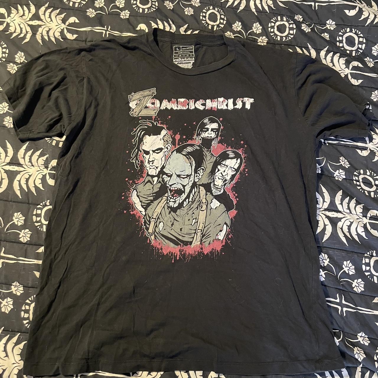 Combichrist — Zombichrist shirt— large —- great... - Depop