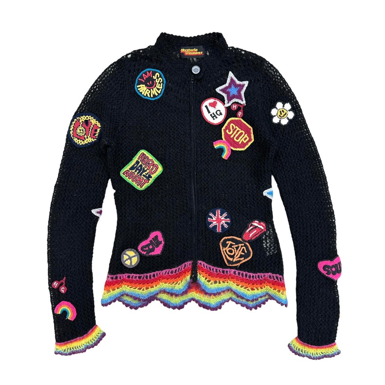 流行 ☆完売品☆HYSTERIC CARDIGAN KNIT GLAMOURXWDS カーディガン 