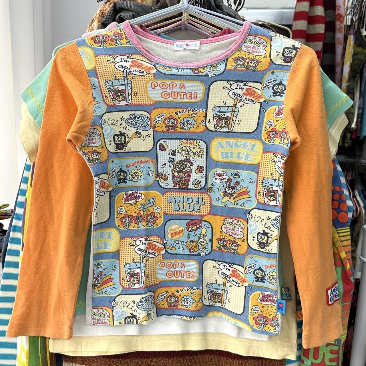 Super rare japanese brand angel blue blue fantasy | Depop
