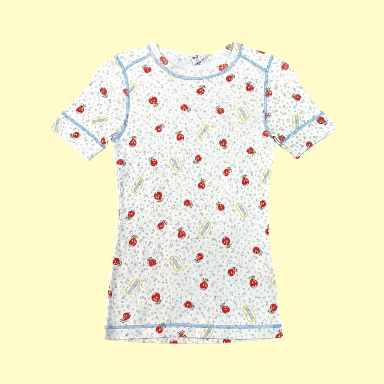 【あすつく】 Adorable Hysteric Depop | T-shirt print birds tomato glamour トップス