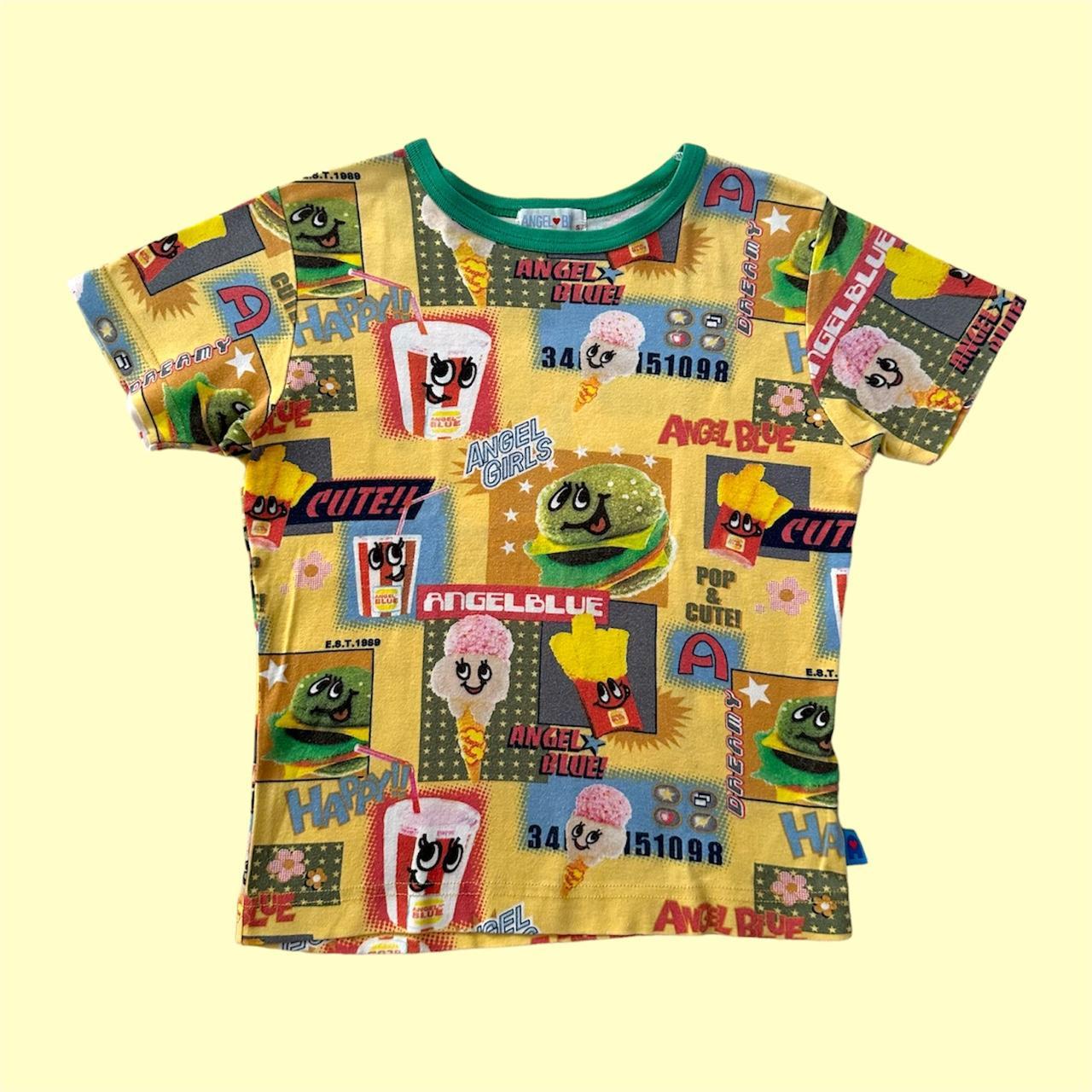 Super rare japanese y2k brand Angel blue 3d | Depop