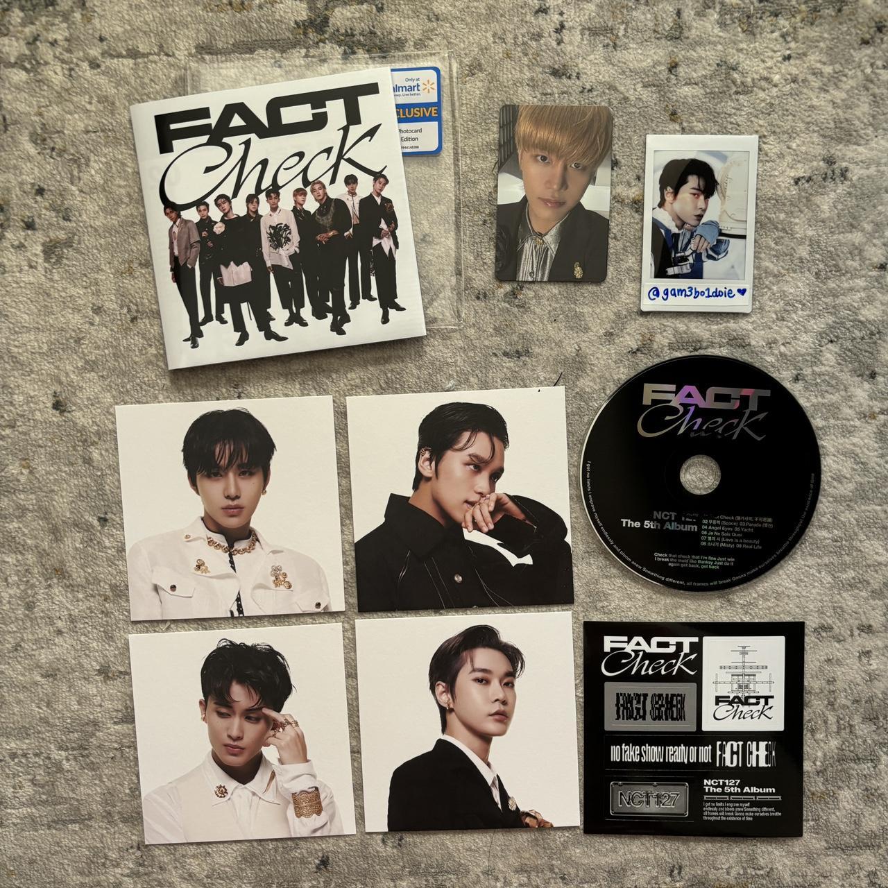 NCT 127 Fact Check Album, Walmart Exclusive , Taeil