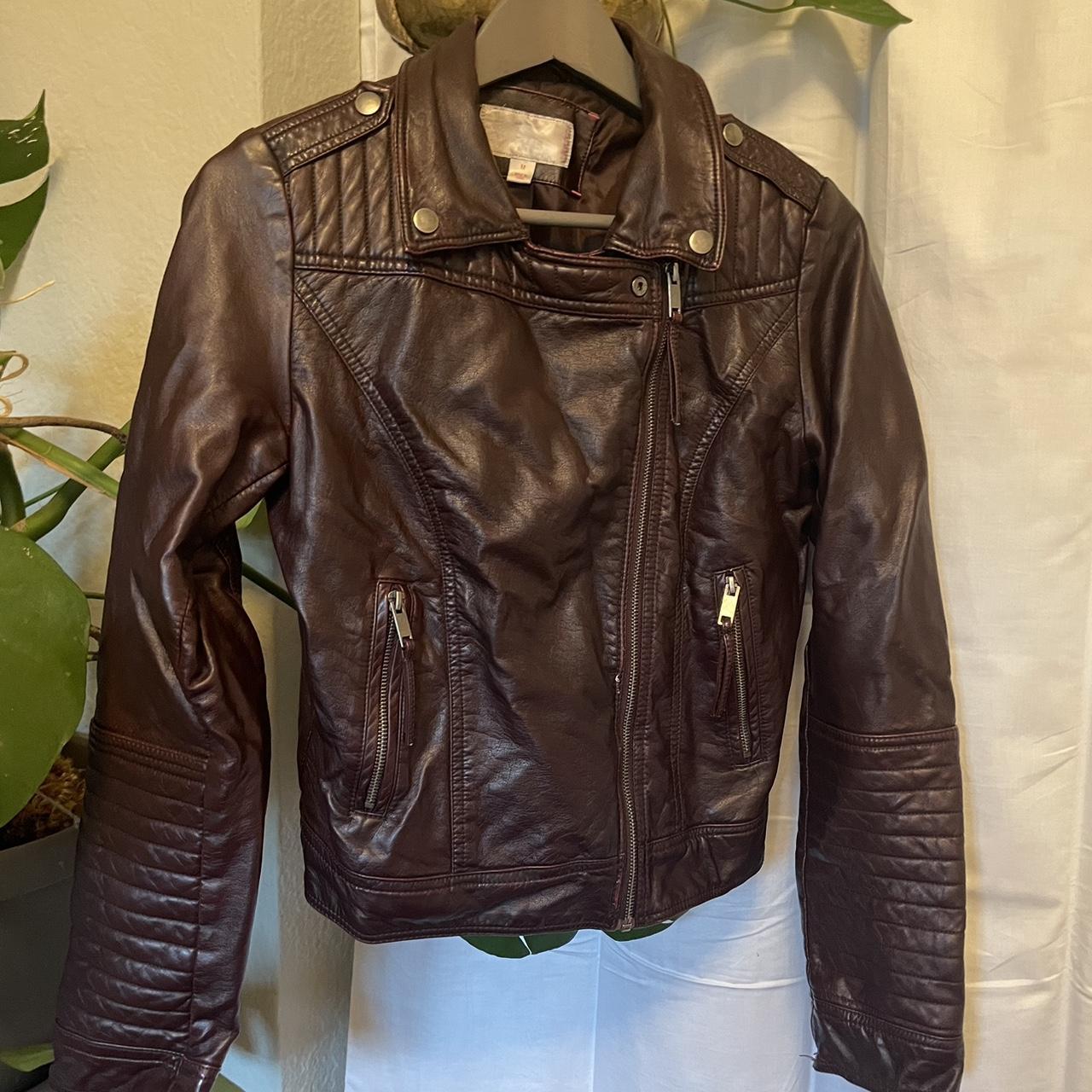 xhilaration faux leather jacket