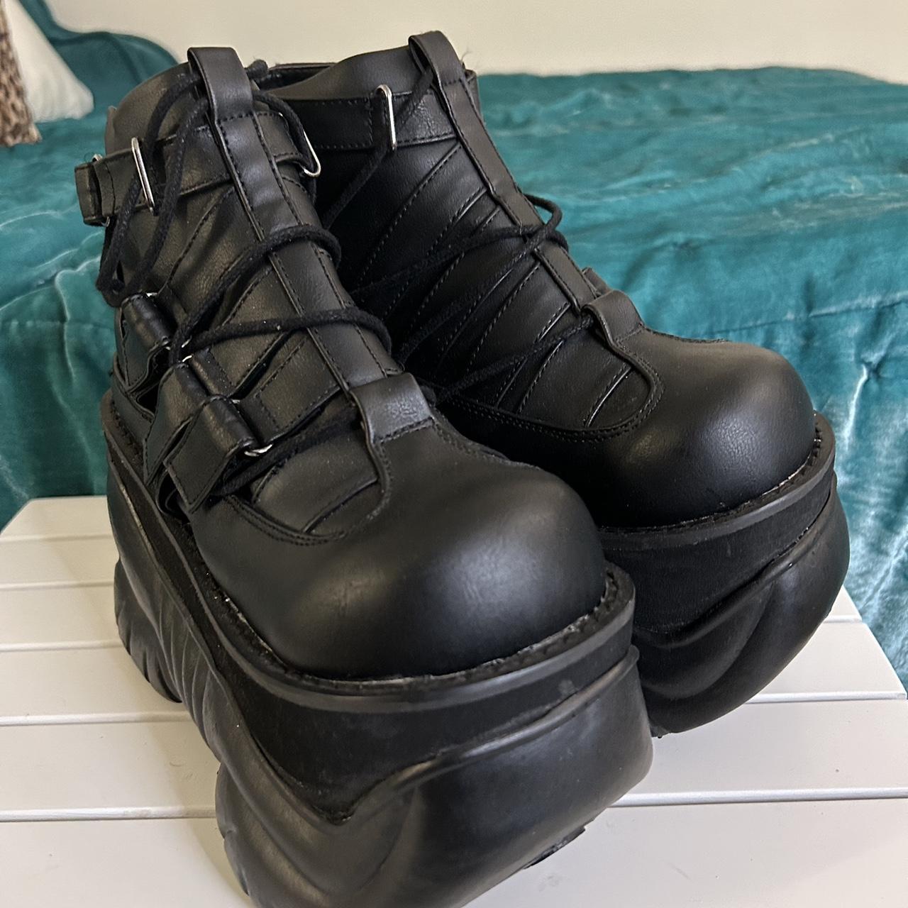 Demonia BOXER-13 Ankle boot W5 (barely worn!) - Depop