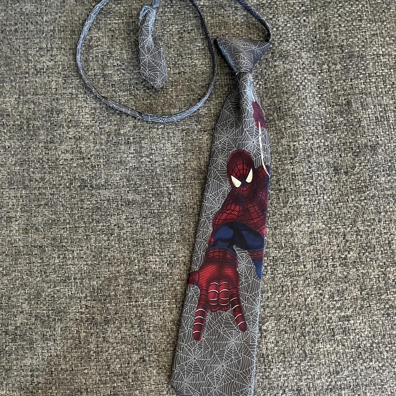mens spiderman tie