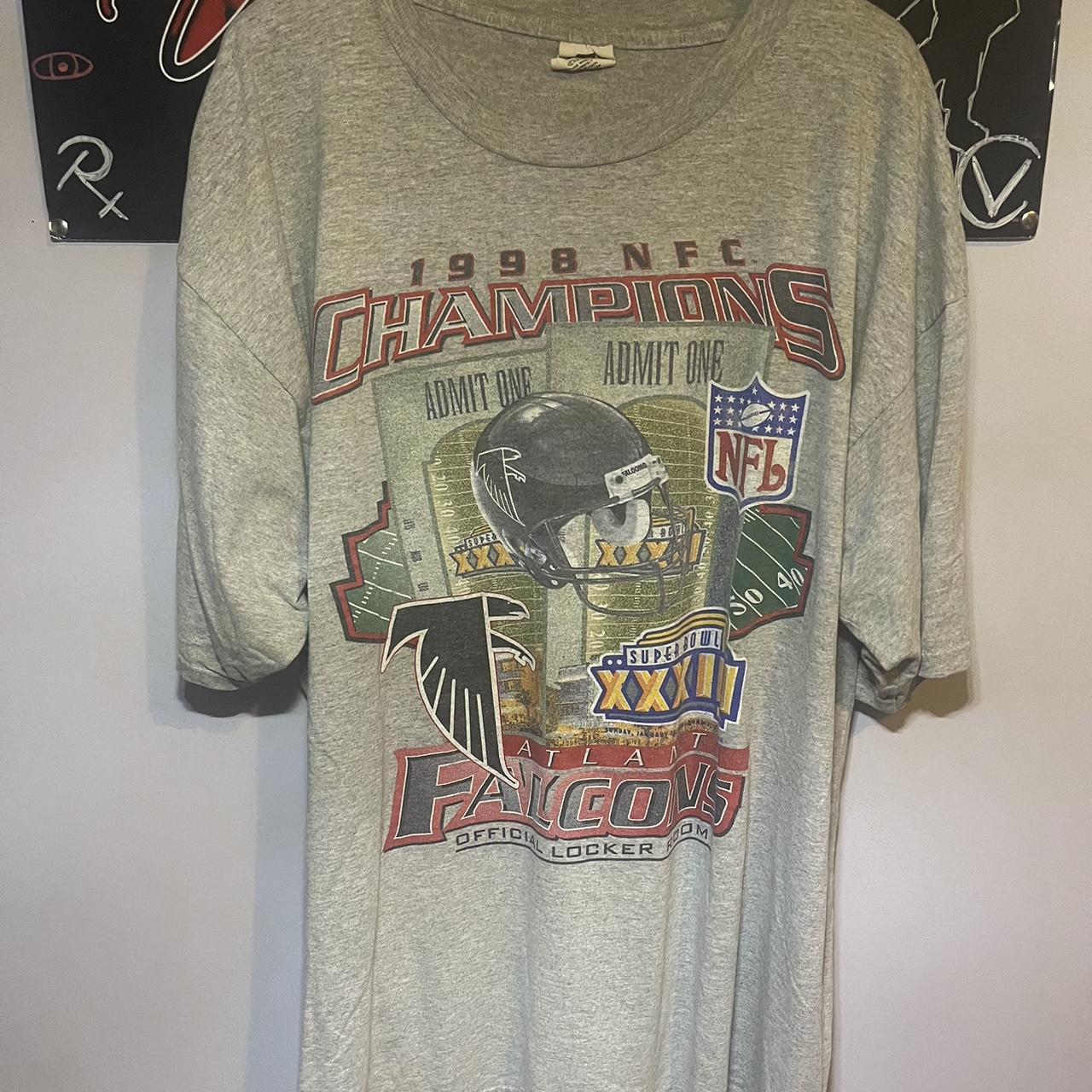 1998 Atlanta Falcons NFC Championship tee Depop