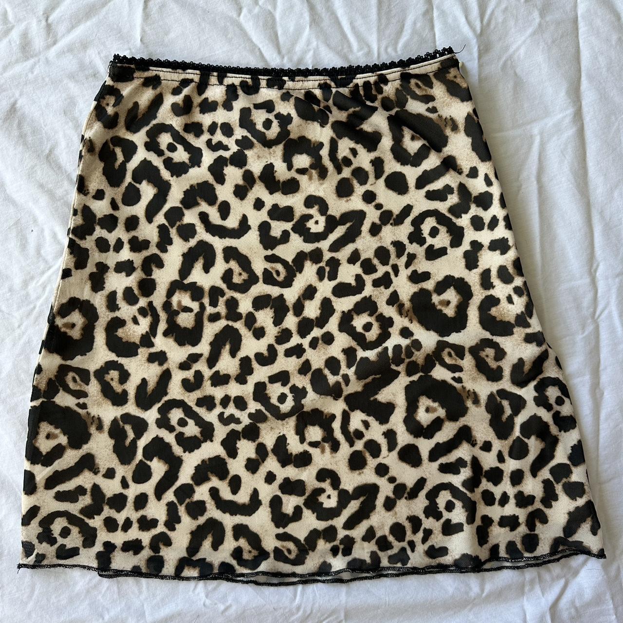 Vinay mini 2025 skirt leopard