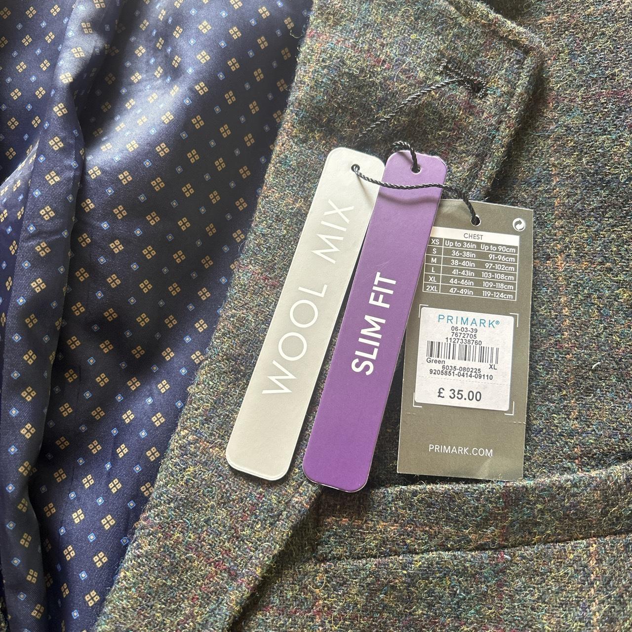 Primark Mens Wool Mix Jacket Size XL Brand new with... Depop