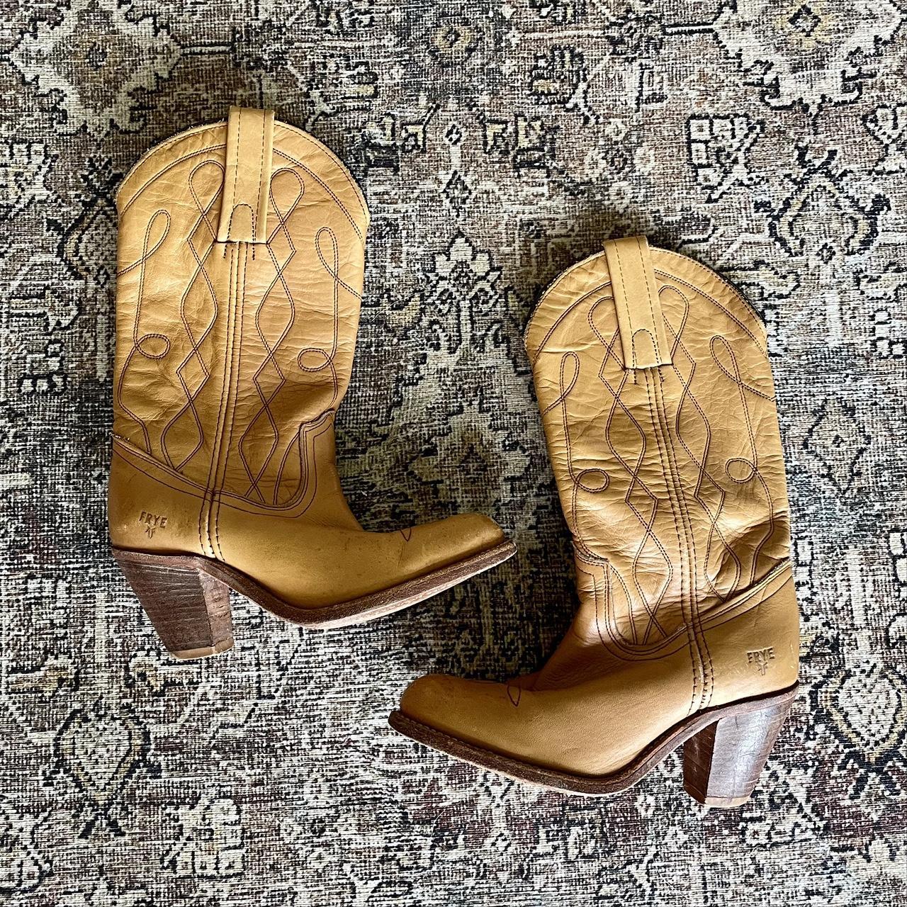 Frye heeled outlet boots