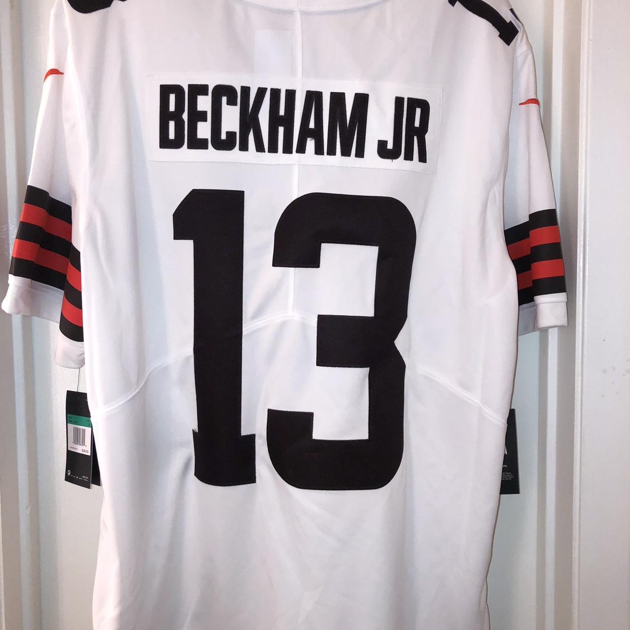 NIKE CLEVELAND BROWNS ODELL BECKHAM JR. XL JERSEY - Depop