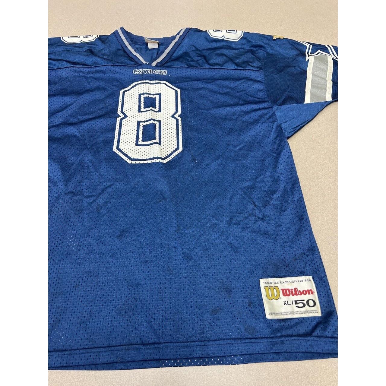 Vintage Troy Aikman Dallas Cowboys Wilson Jersey XL NFL