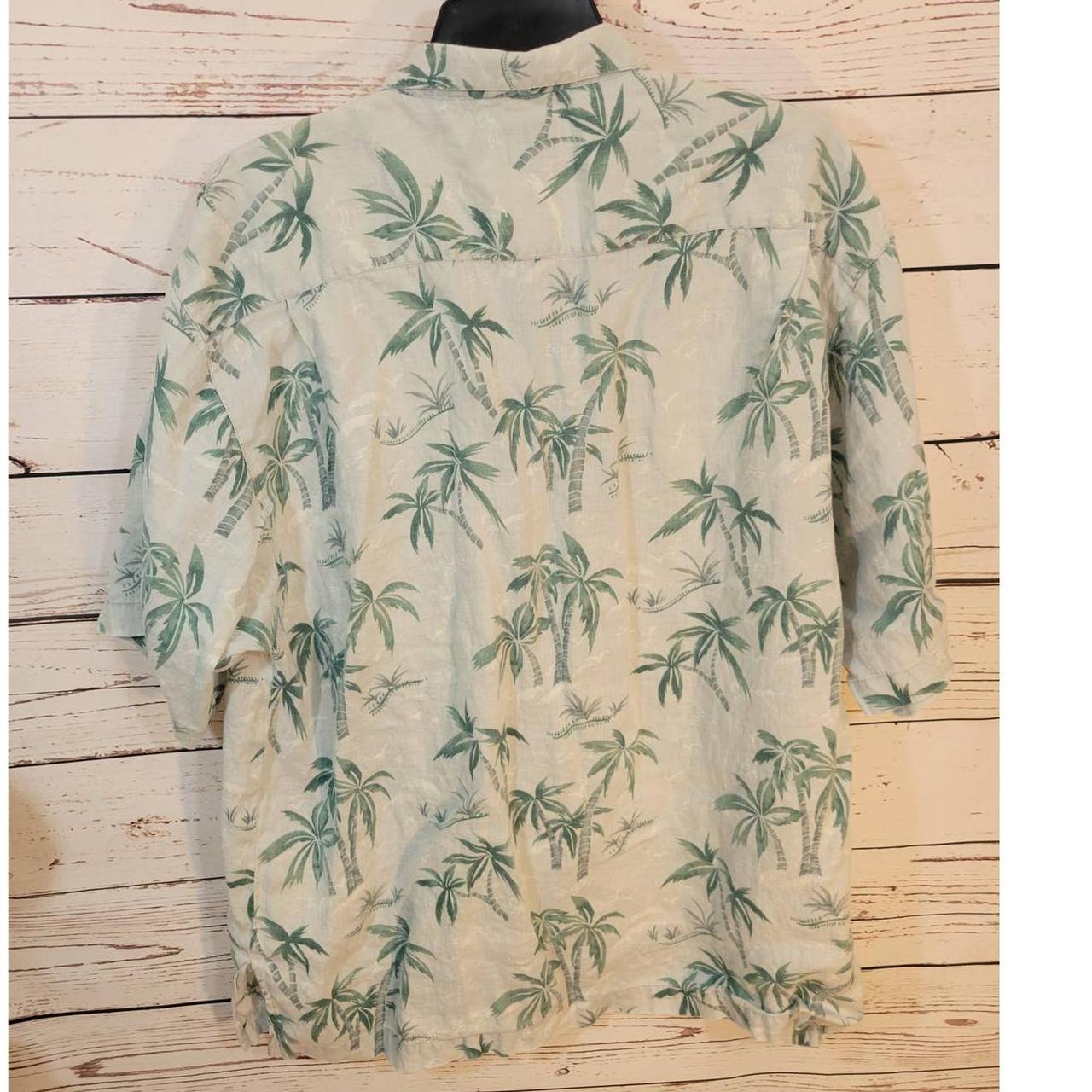 Tommy Bahama Men's Green Shirt | Depop