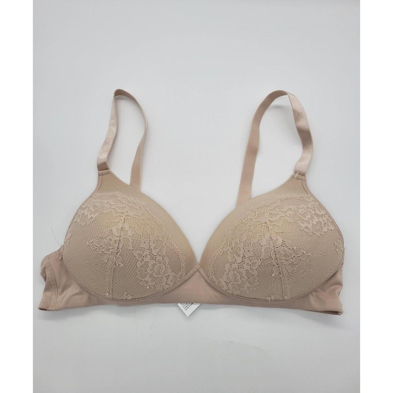 Maidenform Self Expressions Beige Lace Cup Shaping - Depop