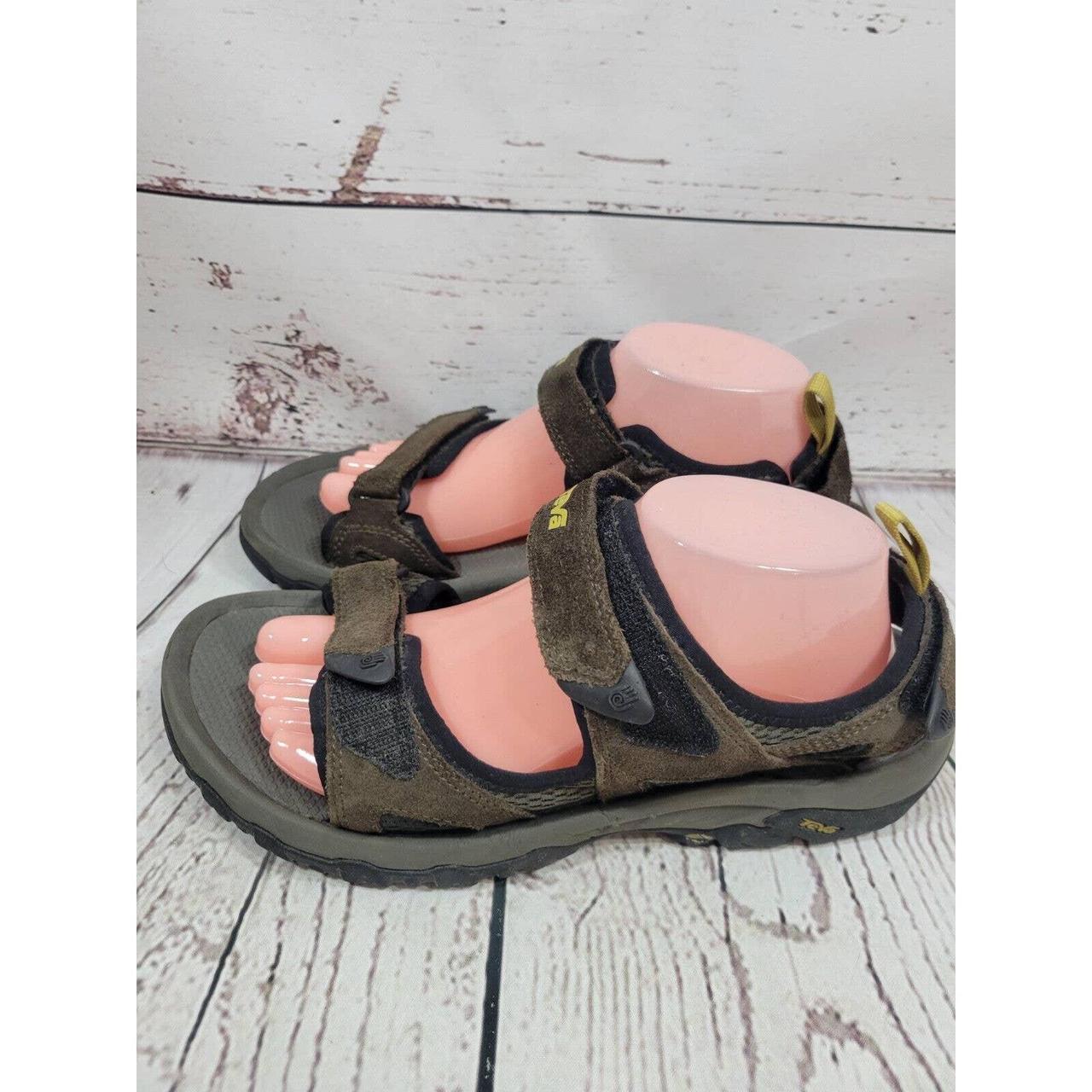 Teva Katavi Brown Suede Lightweight Strappy Outdoor Depop