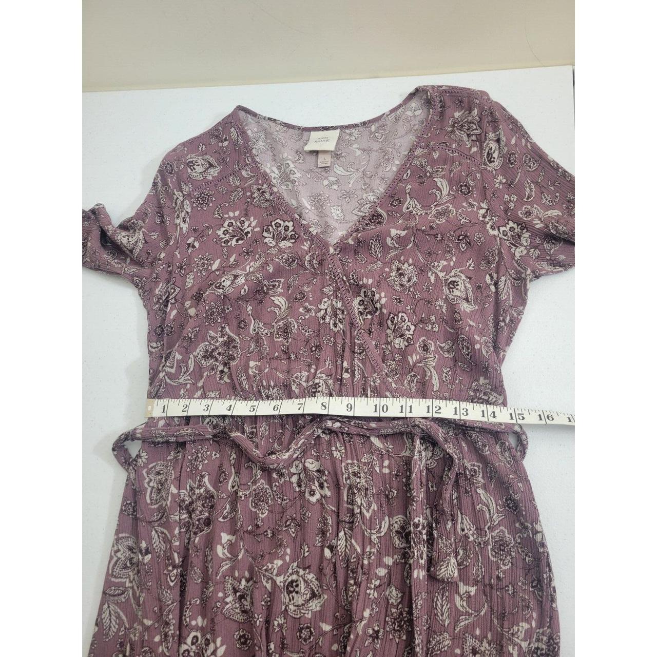 Knox Rose Purple Floral Boho Maxi Dress No size - Depop