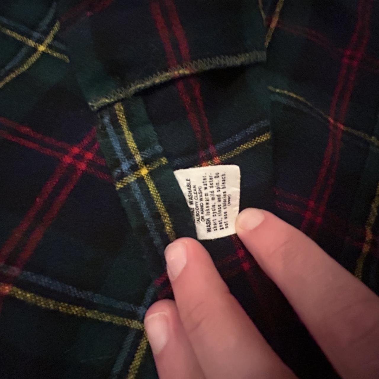 Pendleton Men's Shirt - Multi/Green - M – Vintage… - image 3