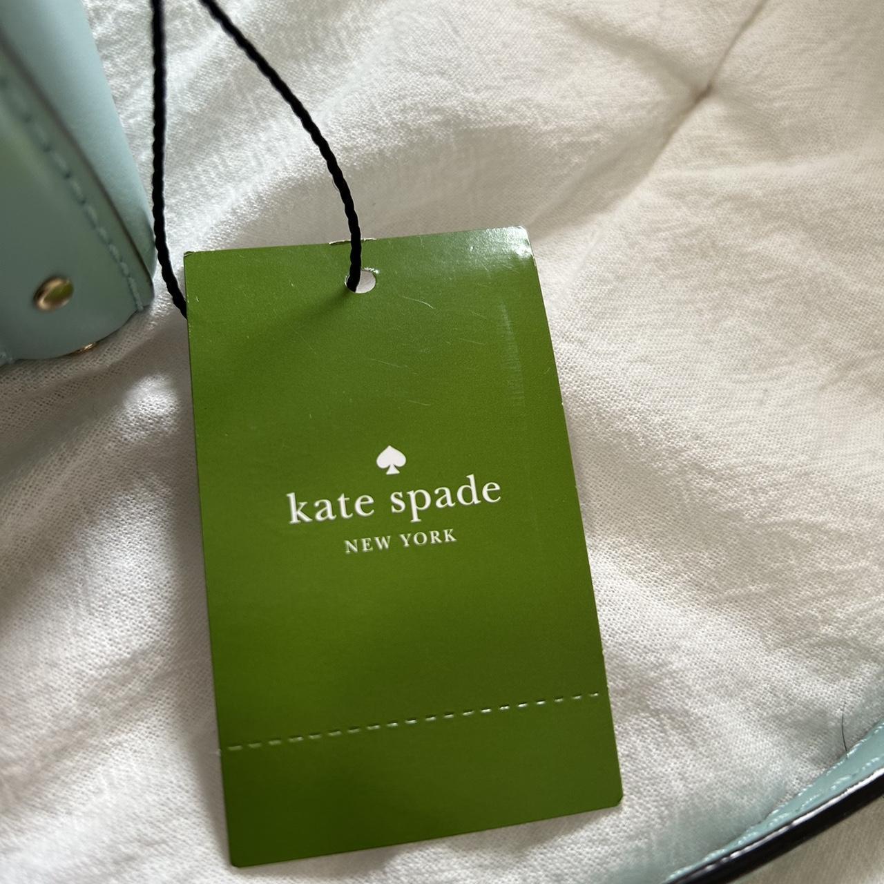 Tiffany Blue Kate Spade Purse - Big purse with lots - Depop